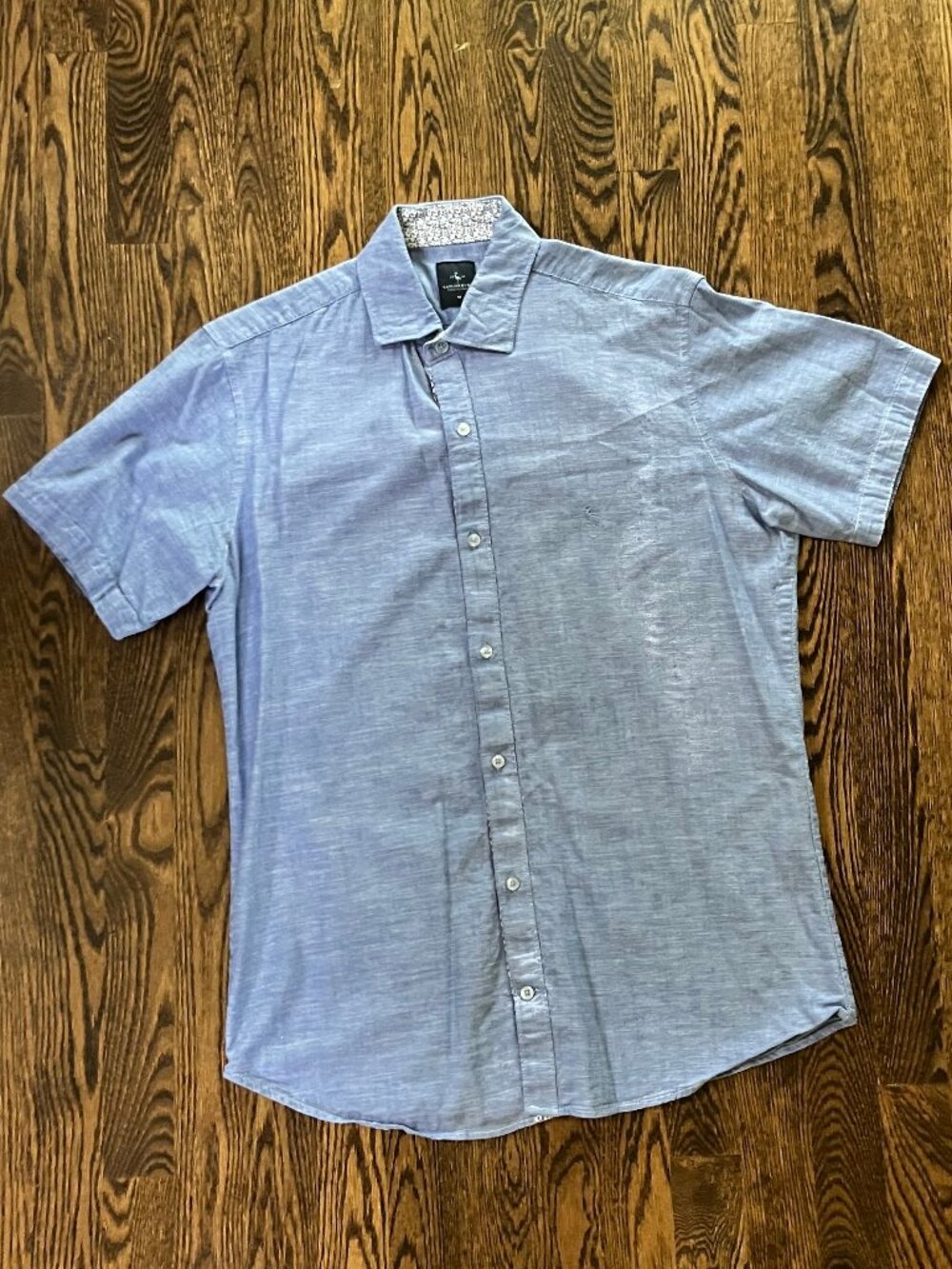 Tailorbyrd Collection Blue Button Down Shirt